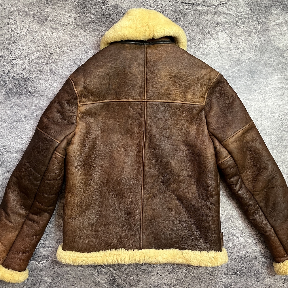Shearling Flight Jacket - Picture 12 of 16